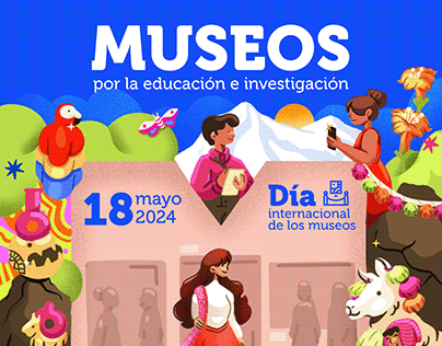 Flyer | Día internacional de los museos para Perú