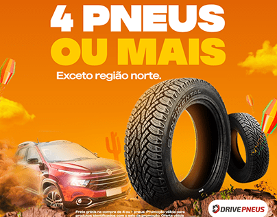 Banner - Ecommerce | Drive Pneus | São João