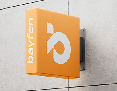 bayfen logo brand identity design