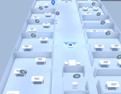 3D indoor navigation maps