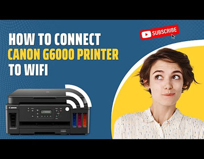 How to Connect Canon G6000 Printer to WiFi?