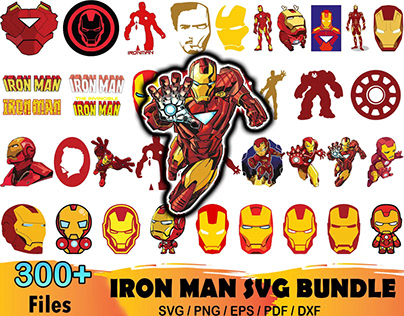 Designs with Iron Man SVGs