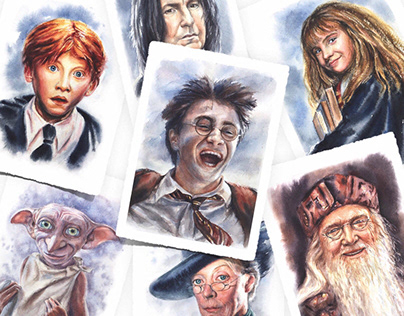 Project thumbnail - Hogwarts Portraits