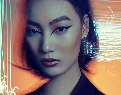 Knight magazine Beauty editorial - Makeup by MJ