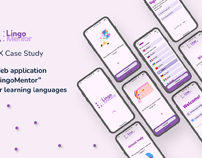 Mobile application "LingoMentor" for learning languages