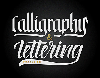 Calligraphy & Lettering collection 2018