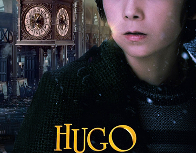 Cartaz do filme As Invenções de Hugo Cabret