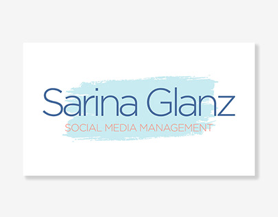 Sarina Glanz Logo + Brand Identity