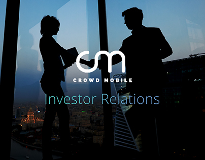 Crowd Mobile - Investor Relations Page Design