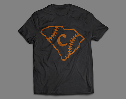 Clemson Baseball State shirt