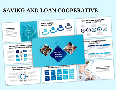 Saving and Loan Cooperative Pitch Deck Presentation