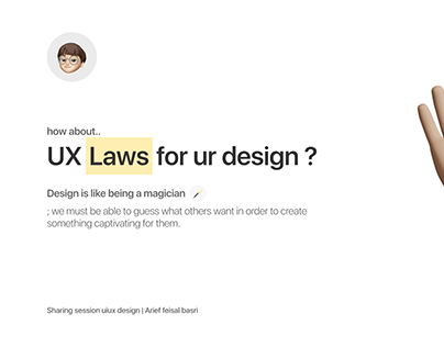 Project thumbnail - UX Laws for ur design