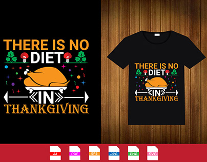 The Thanksgiving T Shirt Design
