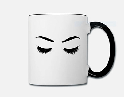 Thermal mug logo design