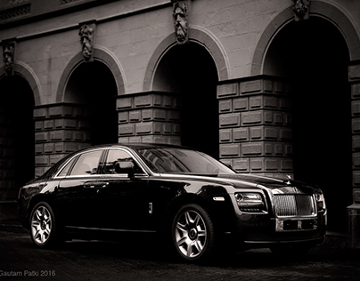 Photoshoot for Roll Royce Ghost