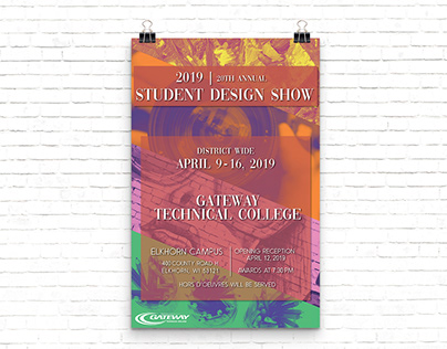 Student Design Show Posters