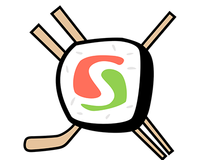Seattle Sushi Hockey Concept