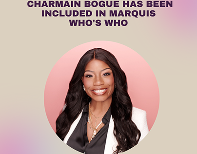 Charmain Bogue has been included in Marquis Who's Who
