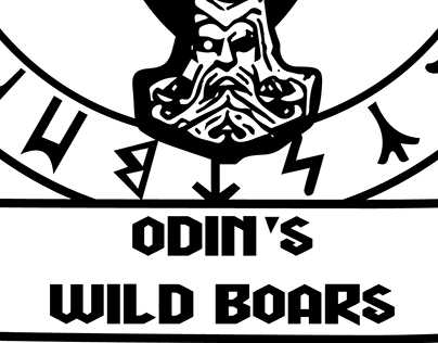 "ODIN'S WILD BOARS" Logo