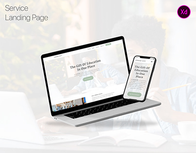 Course Gift Service Landing Page