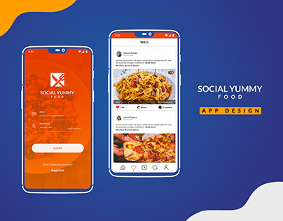 Social Yummy - App Design