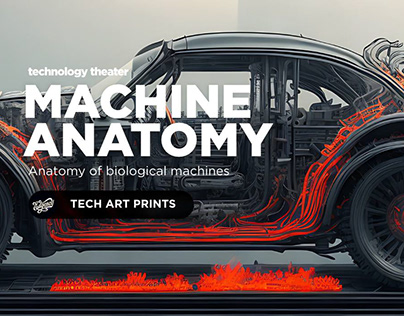 Series: 0001 "Technology theater: biomachines anatomy"