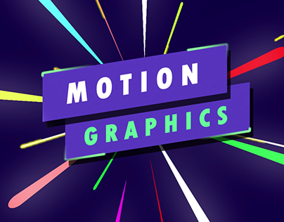 Intro of motion graphics