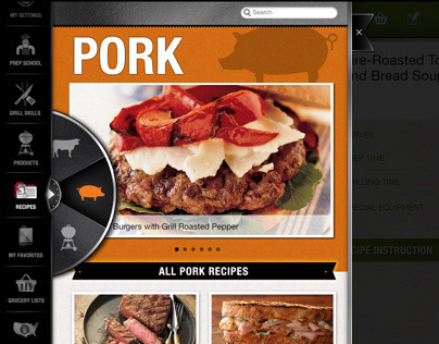 Weber Grills iPad app