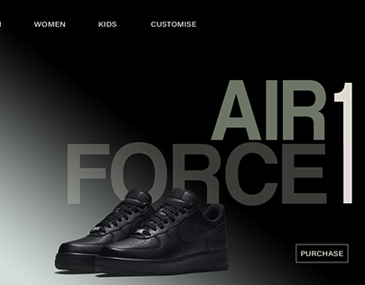 Nike Website Design