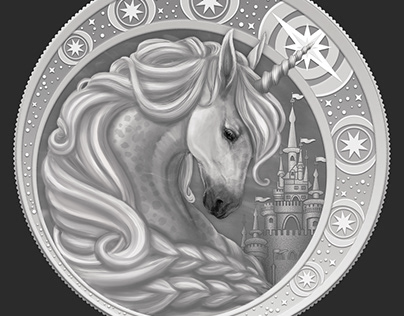 Unicorn Coin Concept