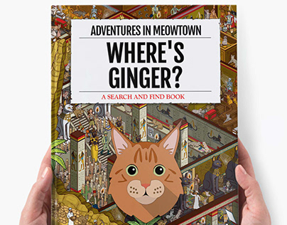 Where's Your Cat/Dog? Meowtown: Personalised Book