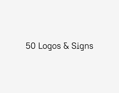 50 logos & signs