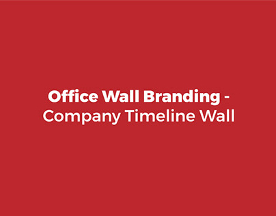 Office wall Branding
