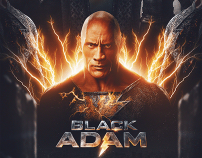 Poster Black Adam - Dc Comics