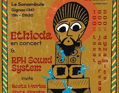 Affiche Concert Musique Ethiopie