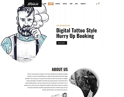 Tattoo Sop Website