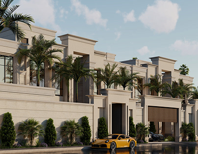 Project thumbnail - new classic villa in jeddah