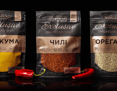 Exclusive Professional Spices — Packaging Design