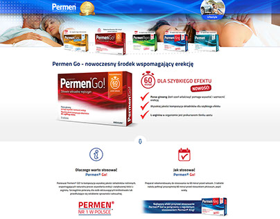 Permen website layout