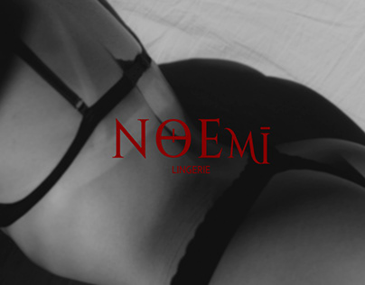NOEMI lingerie brand identity