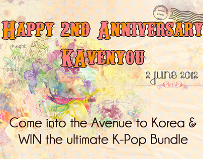 KAvenyou 2nd Anniversary Posters