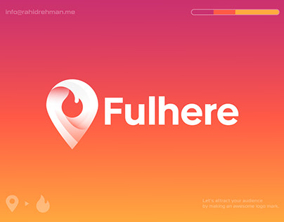 Fuelhere - Logo design for a Fuel Supply Company.