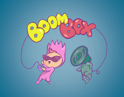 Ilustração Boombox