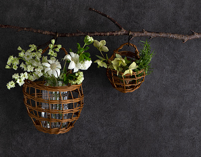 flowers & baskets