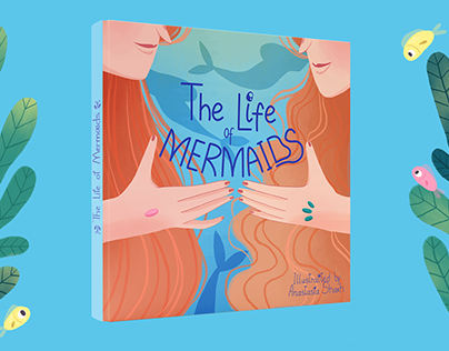 Illustrations for children book "The Life of Mermaids"