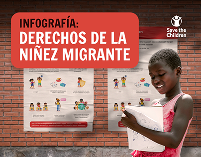 Infografía: Derechos de la niñez migrante (2023)