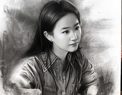 Pencil Drawing | Liu Yifei