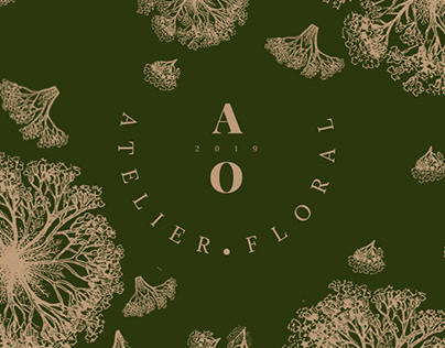 Brand Identity for the florist in Paris