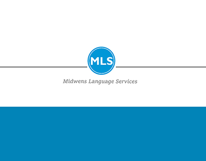 Corporate identity of the "MLS" company.