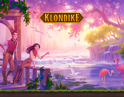 Valentine's Day loader for Klondike (Vizor Games)